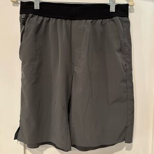 Ten Thousand interval shorts, unlined, 9" inseam, medium, gray (iron)
